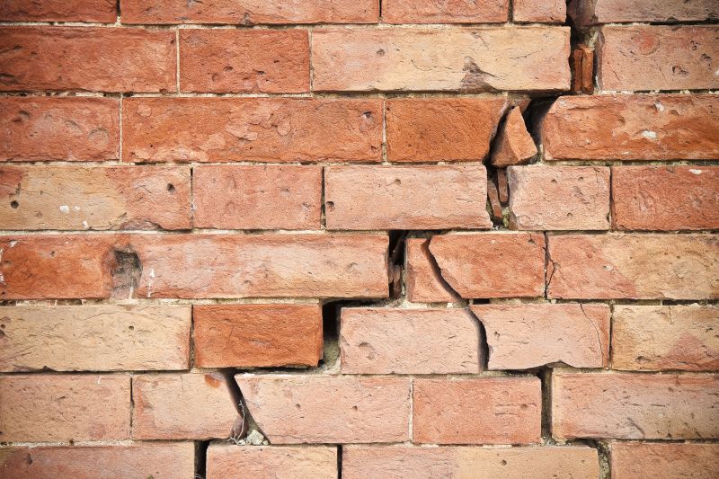 Damaged Brick Wall
