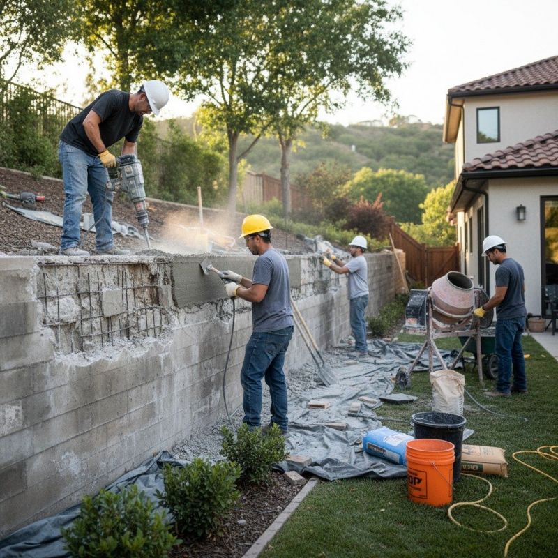 Common Problems With Aging Concrete Retaining Walls